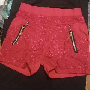 Pink shorts